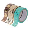 Washi Tape Set "Hot Foil", Türkis/Gold