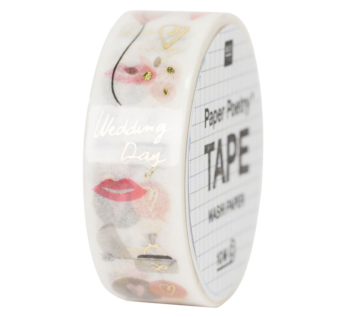 Washi Tape "Wedding Day"
