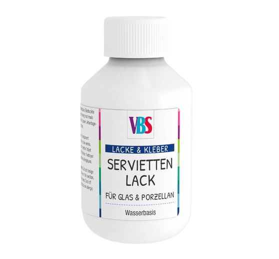 VBS Servietten-Lack "Glas & Porzellan"