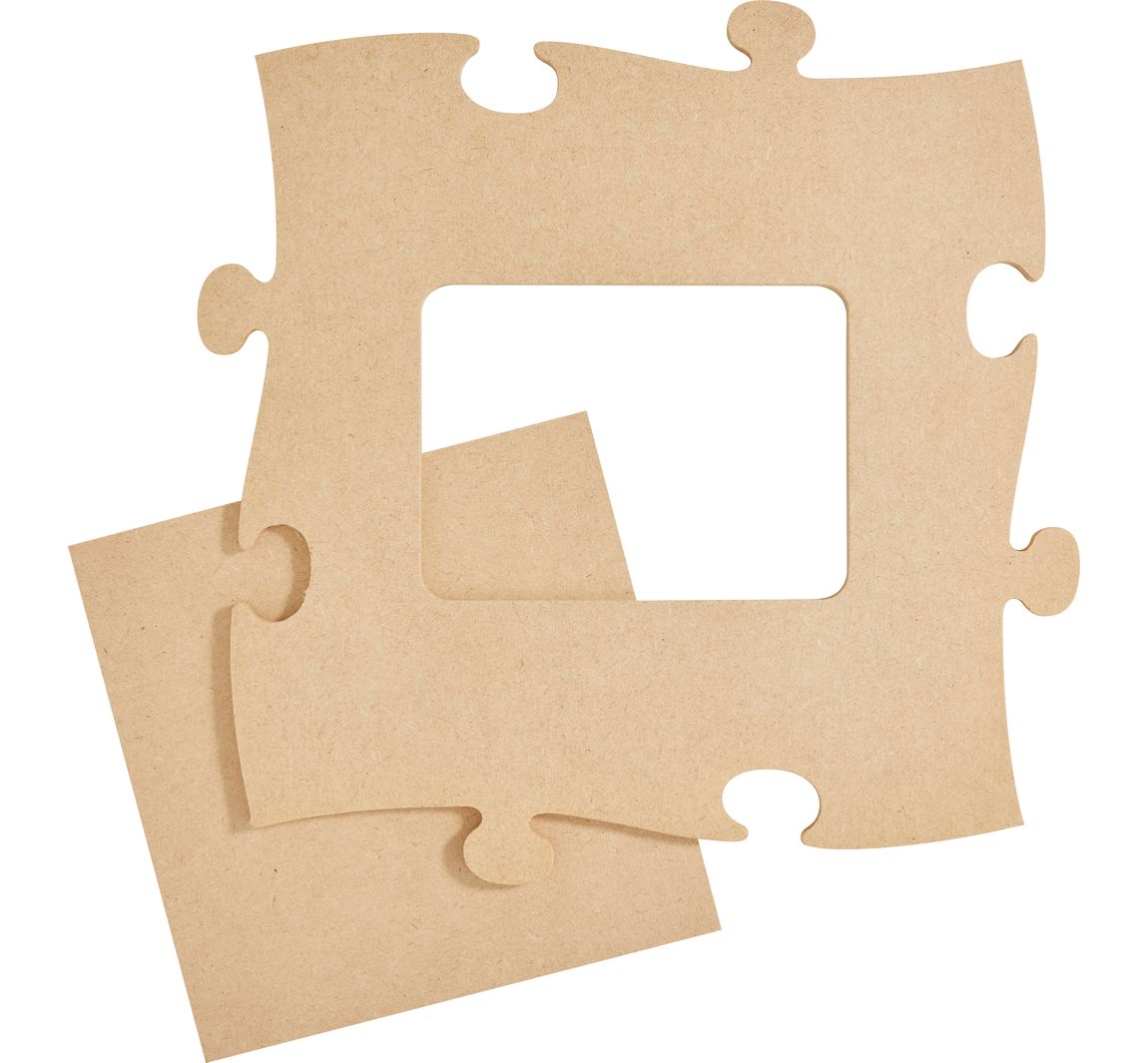 VBS Puzzlerahmen "Eckig - Groß", ca. 25 x 25 cm