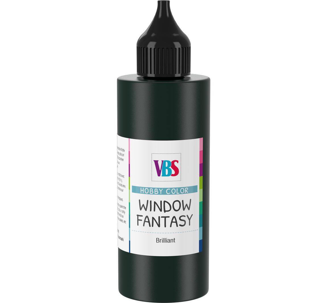 VBS Window Fantasy, 85 ml - Kontur-Schwarz