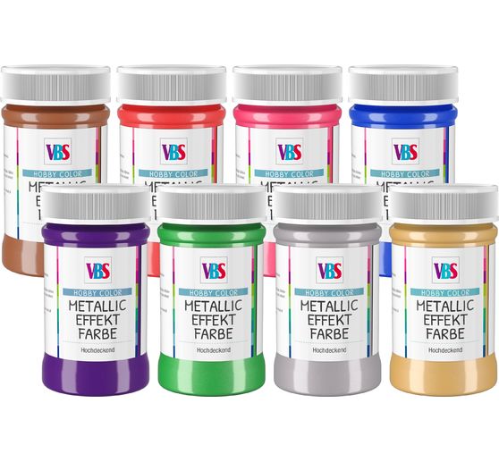 VBS Metallic Effektfarbe, 100 ml