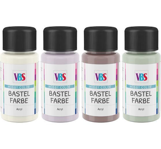 VBS Bastelfarben-Set "Satin"