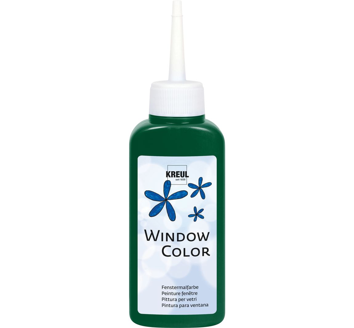 Kreul Window Color, 80 ml - Moosgrün