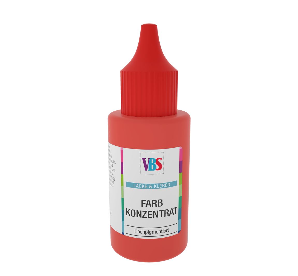 VBS Farbkonzentrat, 25 ml - Rot