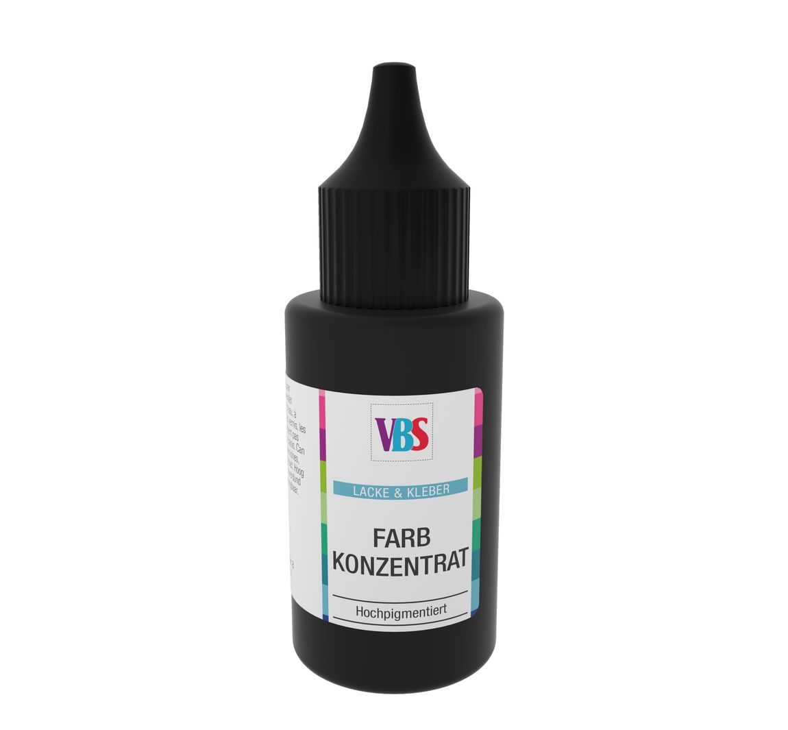 VBS Farbkonzentrat, 25 ml - Schwarz