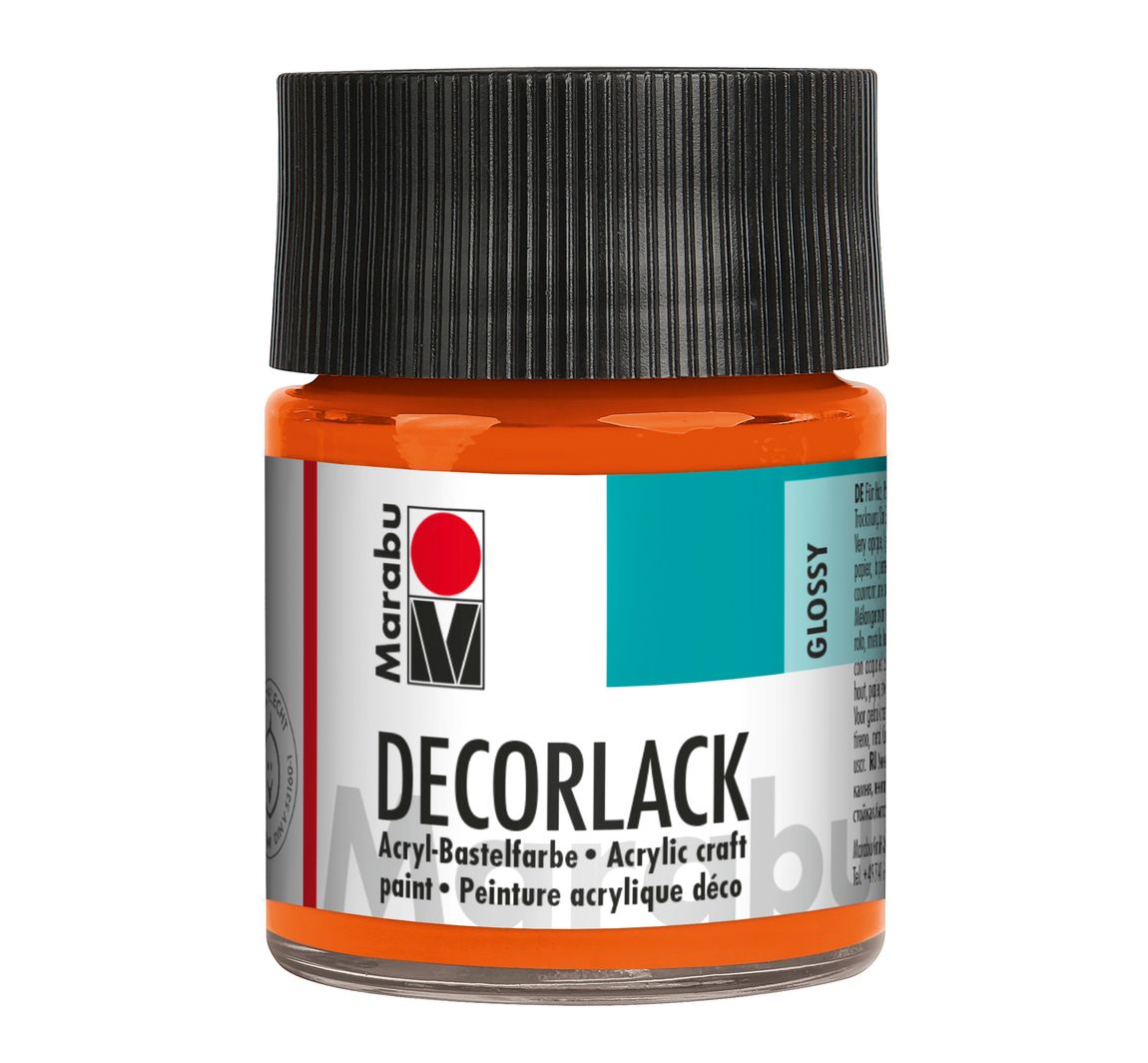 Marabu Decorlack, 50ml - Orange