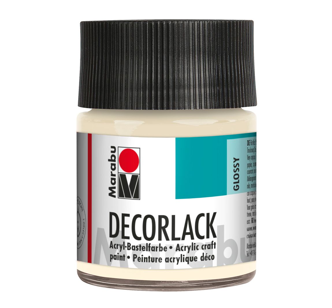 Marabu Decorlack, 50ml - Elfenbein