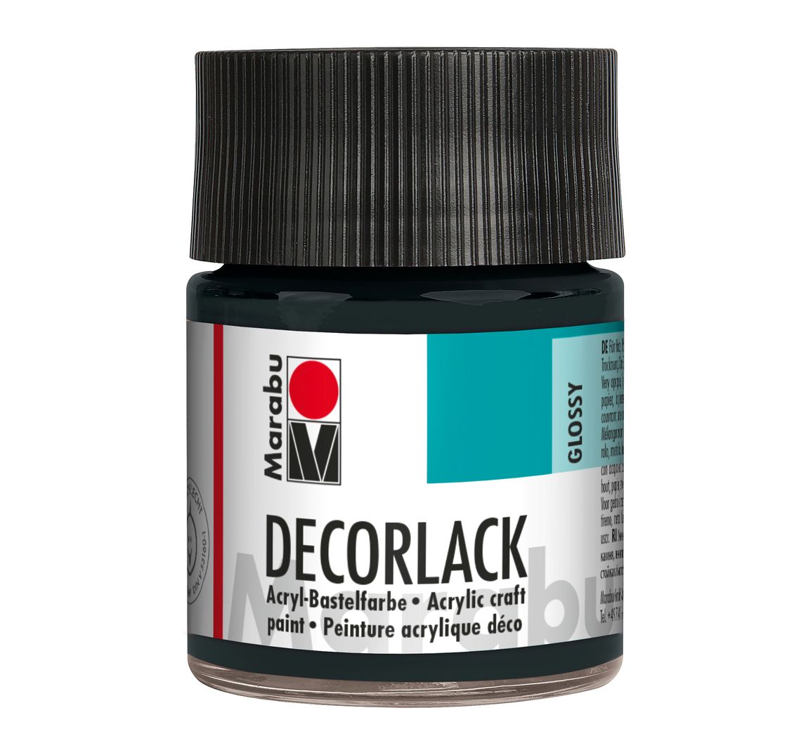 Marabu Decorlack, 50ml - Schwarz
