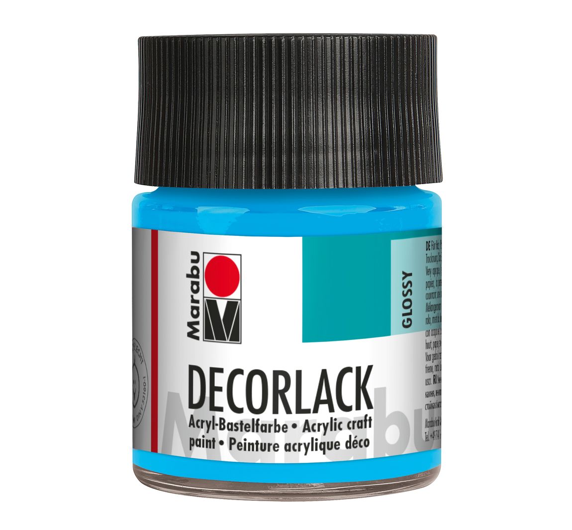 Marabu Decorlack, 50ml - Hellblau
