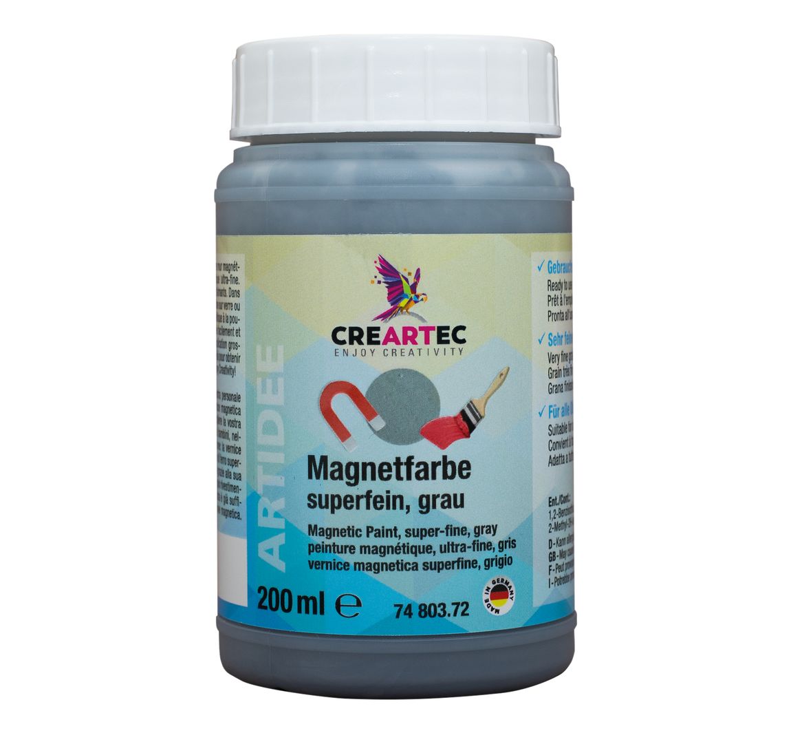 Magnetfarbe superfein - Grau