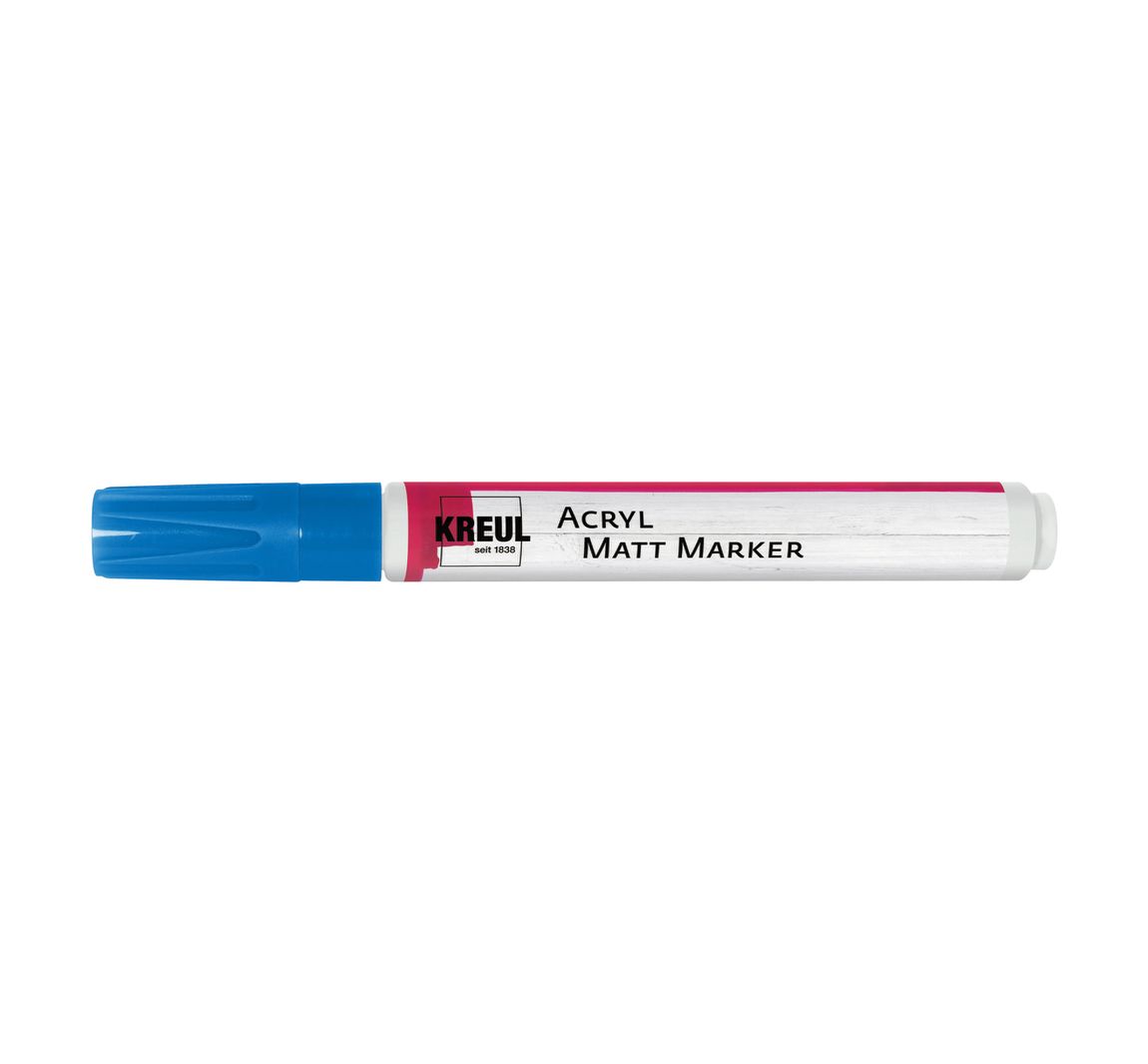 KREUL Acryl Matt Marker medium - Blau