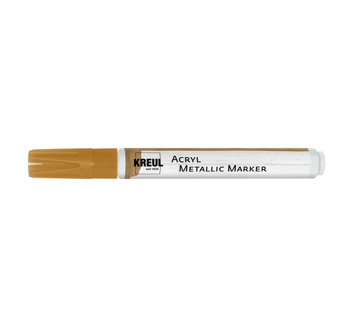 KREUL Acryl Metallic Marker medium - Gold