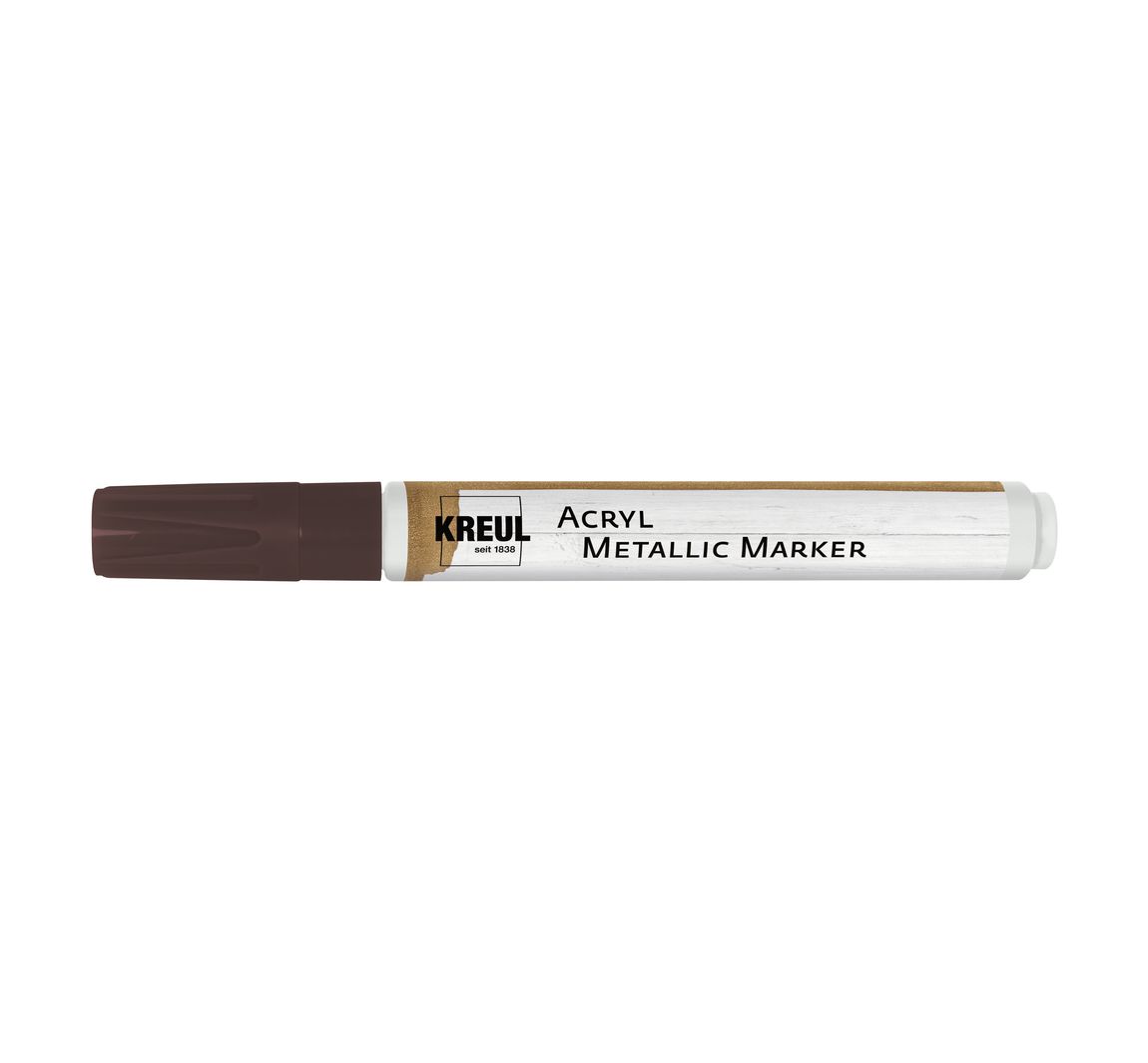 KREUL Acryl Metallic Marker medium - Kupfer