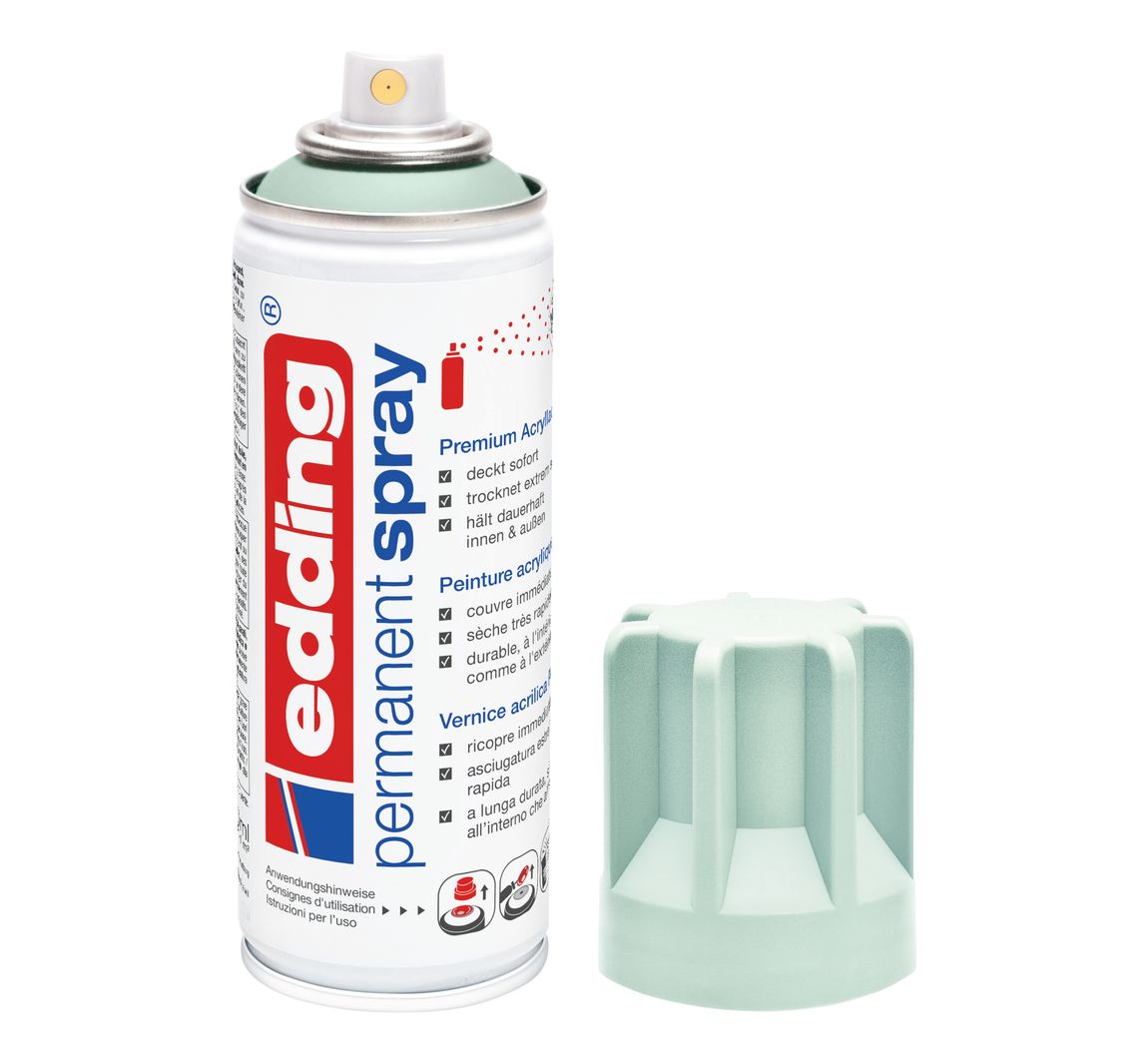 edding 5200 "Permanentspray", Seidenmatt - Mild-Mint