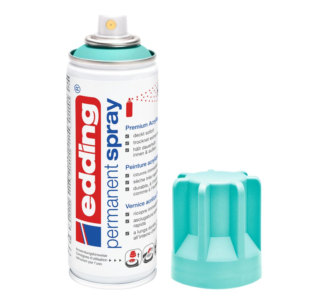 edding 5200 "Permanentspray", Seidenmatt - Opulent-Türkis