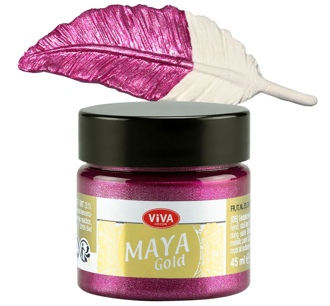 Viva Decor Maya Gold, 45ml - Magenta