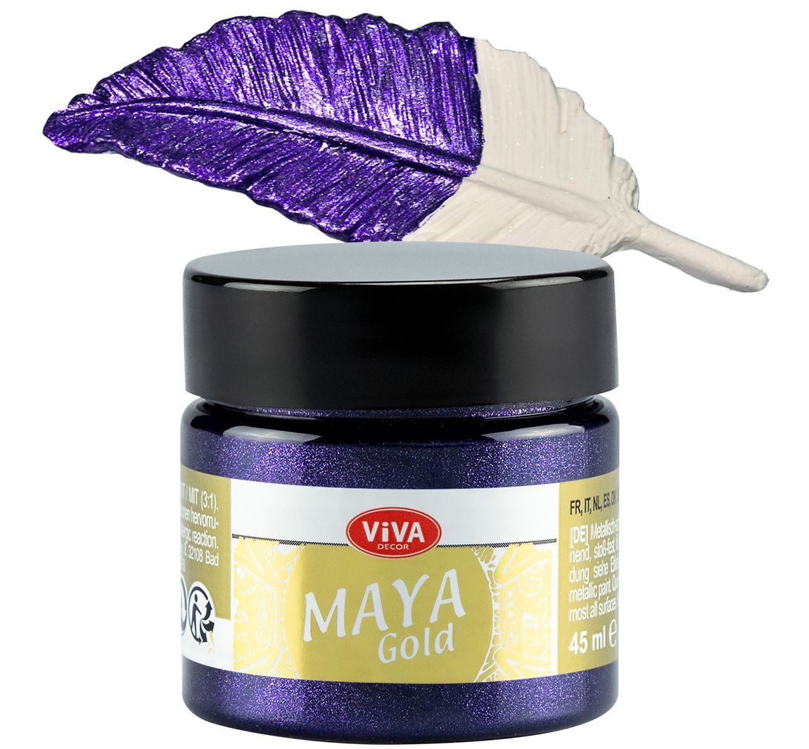 Viva Decor Maya Gold, 45ml - Violett