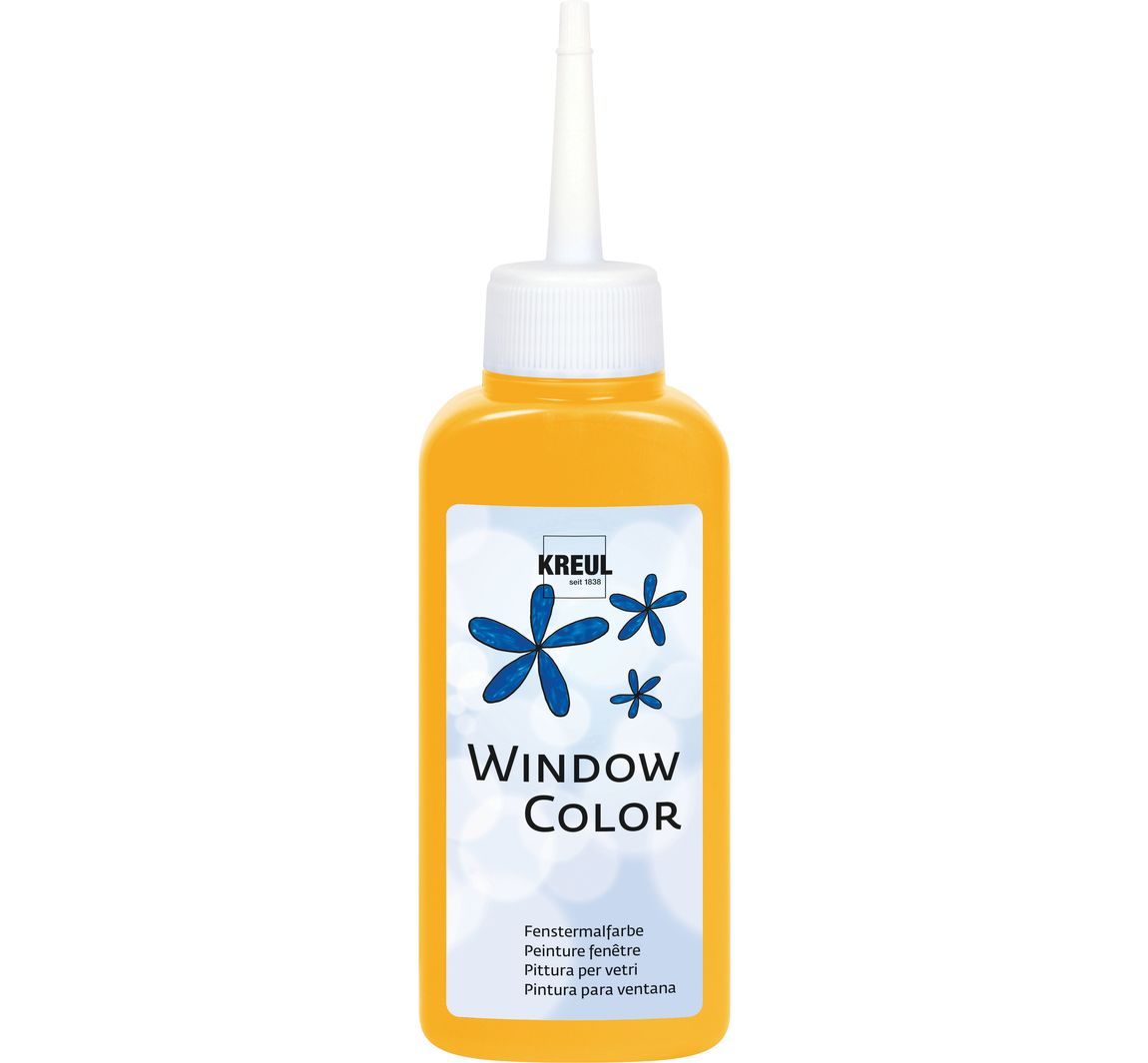 Kreul Kreative Kreul Window Color, 80 Ml - Goldgelb