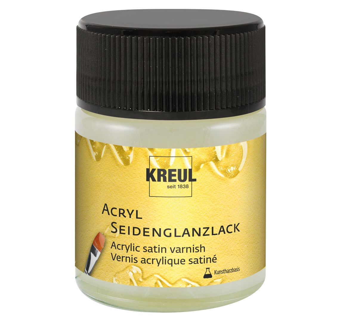 KREUL Acryl Seidenglanzlack, 50 ml