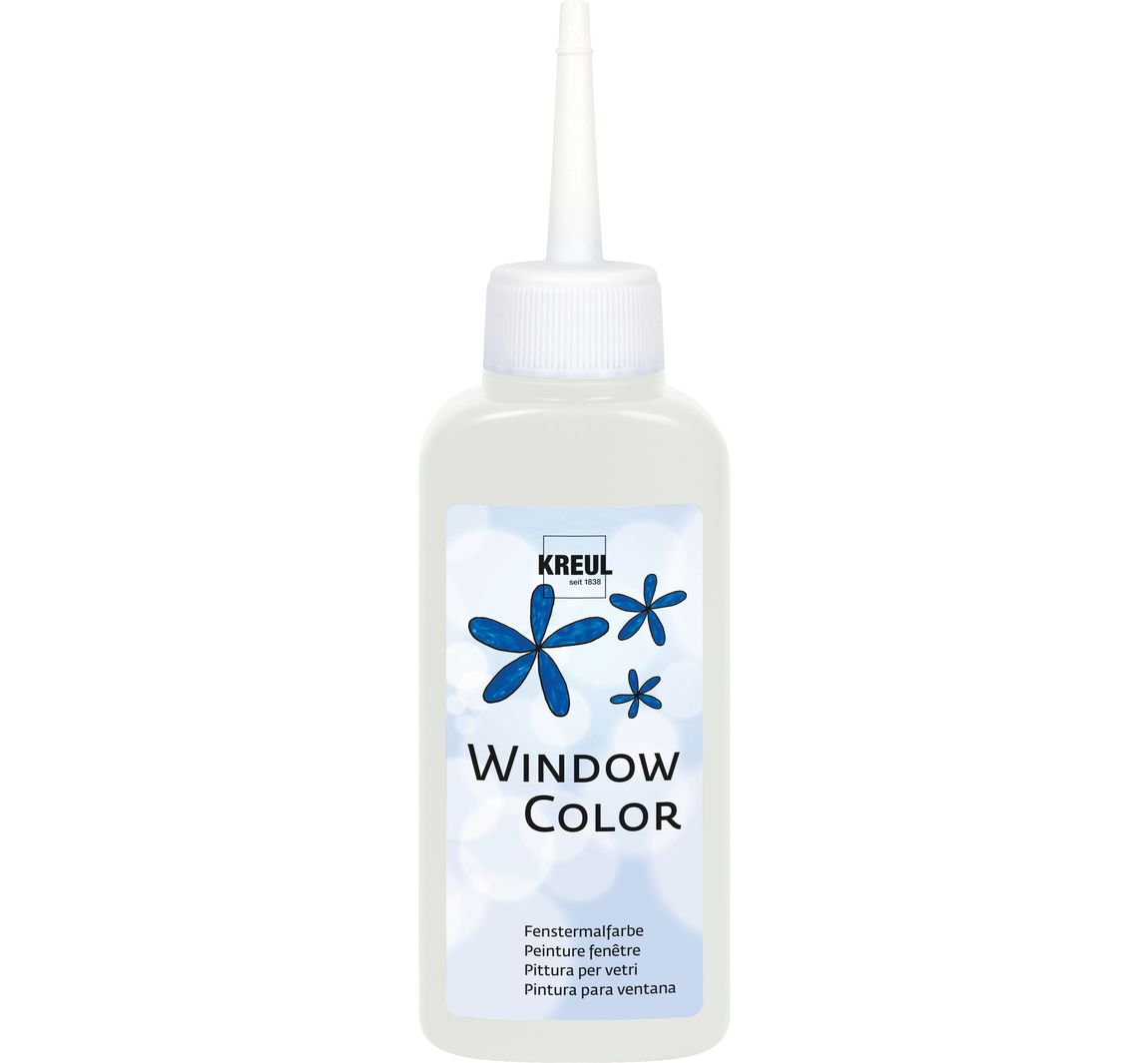Kreul Window Color, 80 ml - Schneeweiß