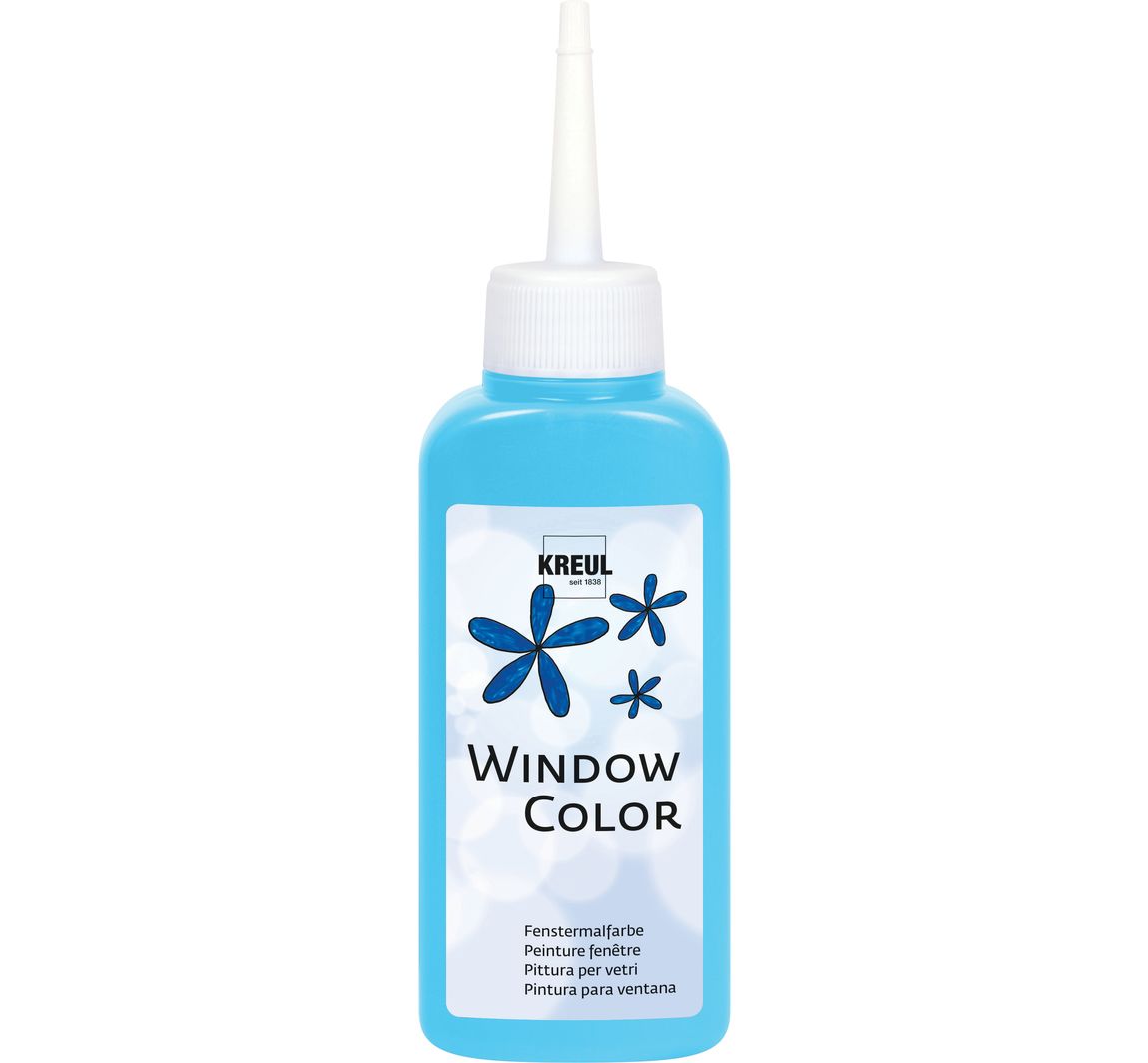 Kreul Window Color, 80 ml - Diamantblau