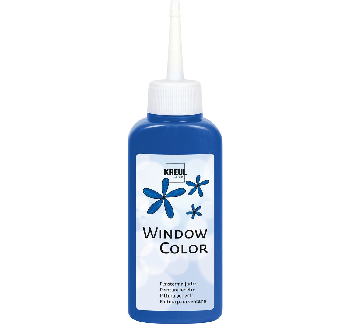 Kreul Window Color, 80 ml - Royalblau