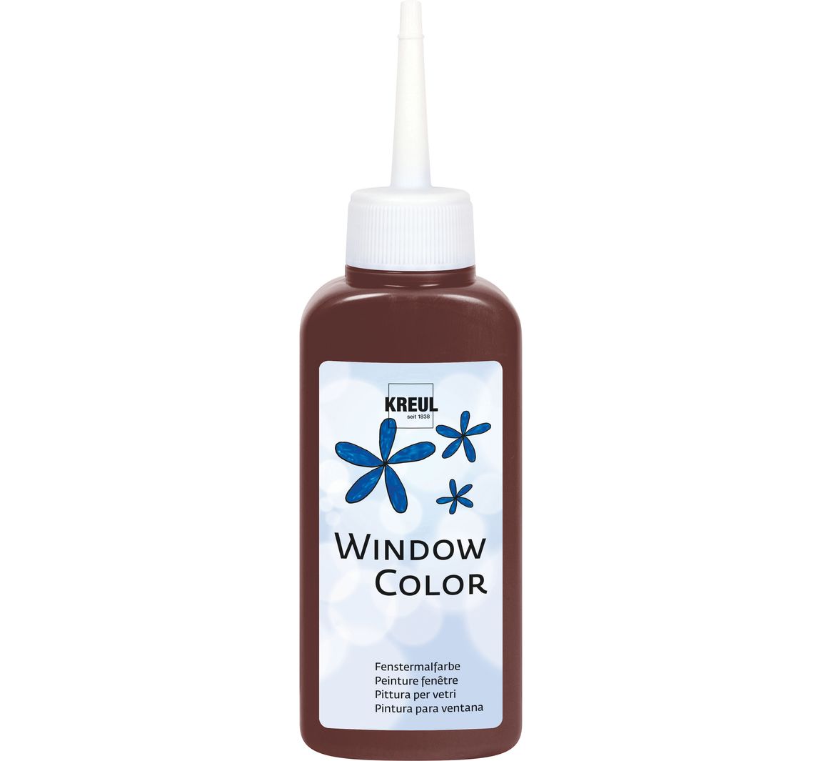 Kreul Window Color, 80 ml - Rehbraun