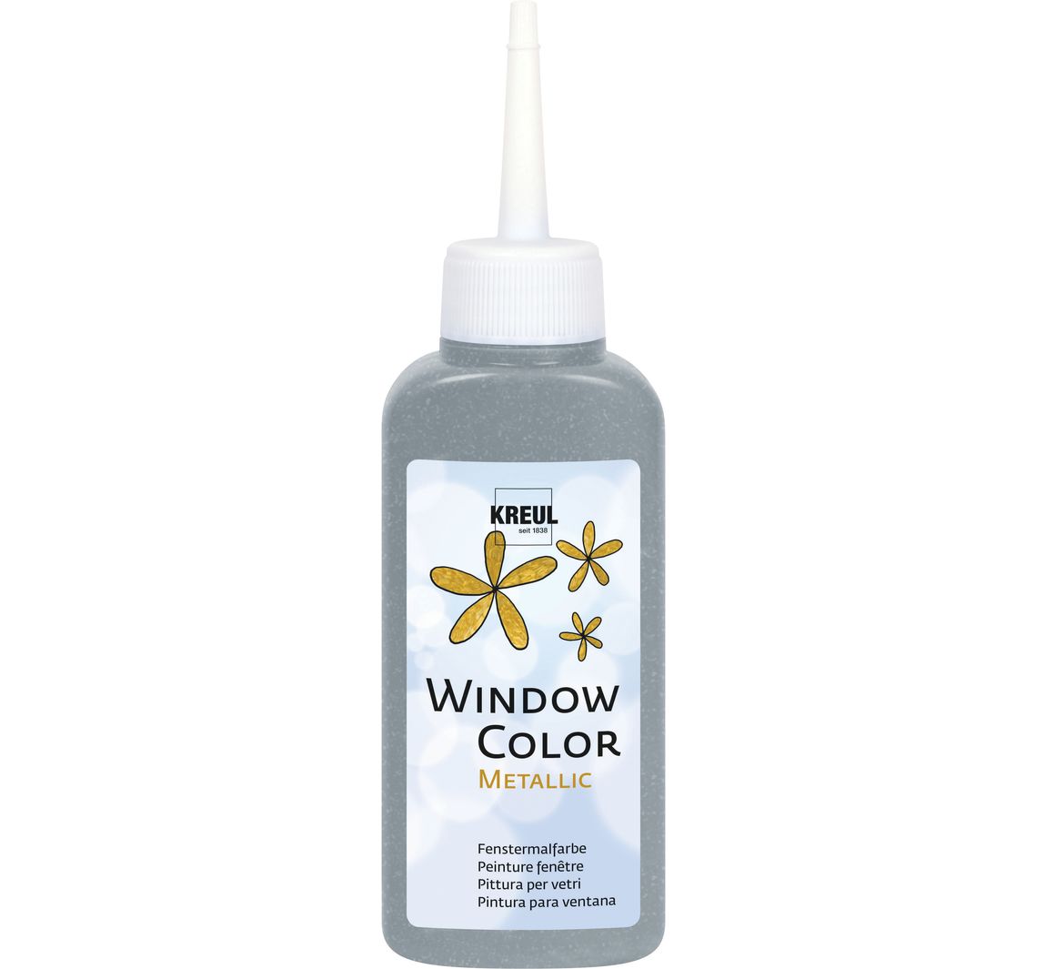 Kreul Window Color, 80 ml - Silber