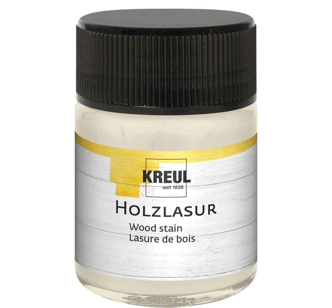 Holzlasur, 50 ml - Weiß