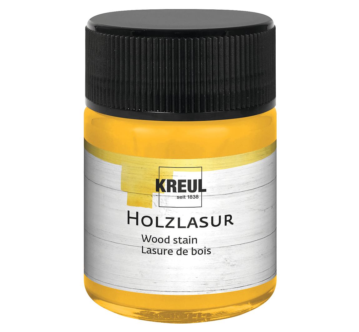 Holzlasur, 50 ml - Sonnengelb