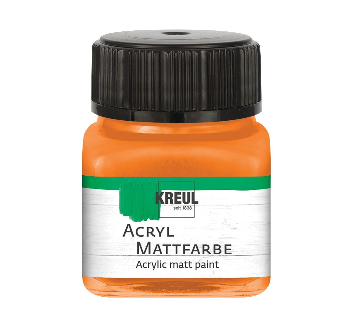 KREUL Acryl Mattfarbe, 20 ml - Orange