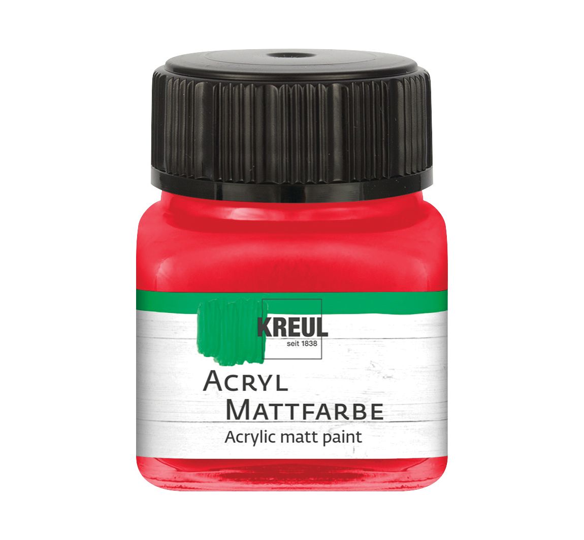KREUL Acryl Mattfarbe, 20 ml - Rot