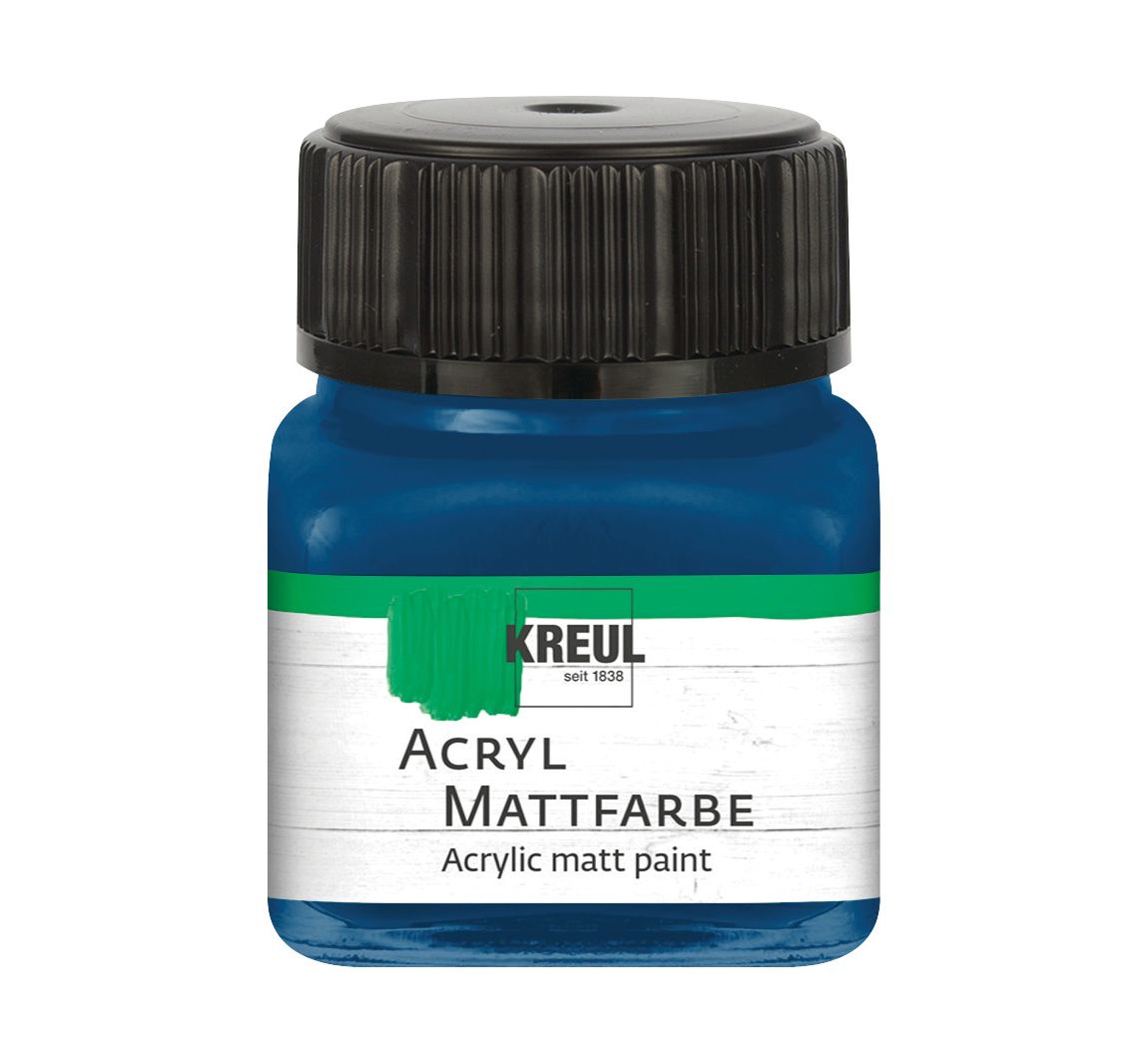 KREUL Acryl Mattfarbe, 20 ml - Dunkelblau