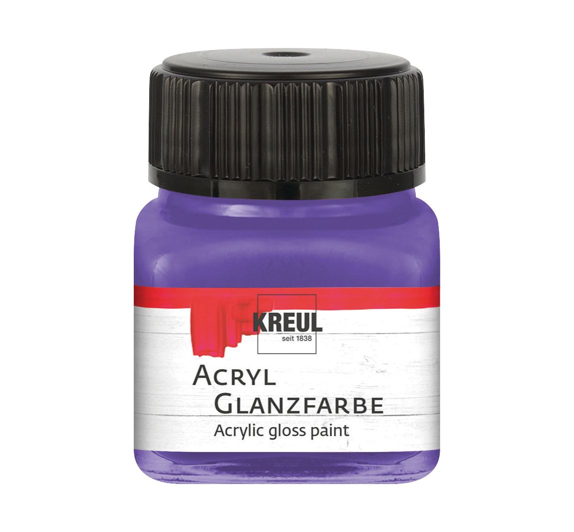 KREUL Acryl Glanzfarbe, 20 ml - Violett
