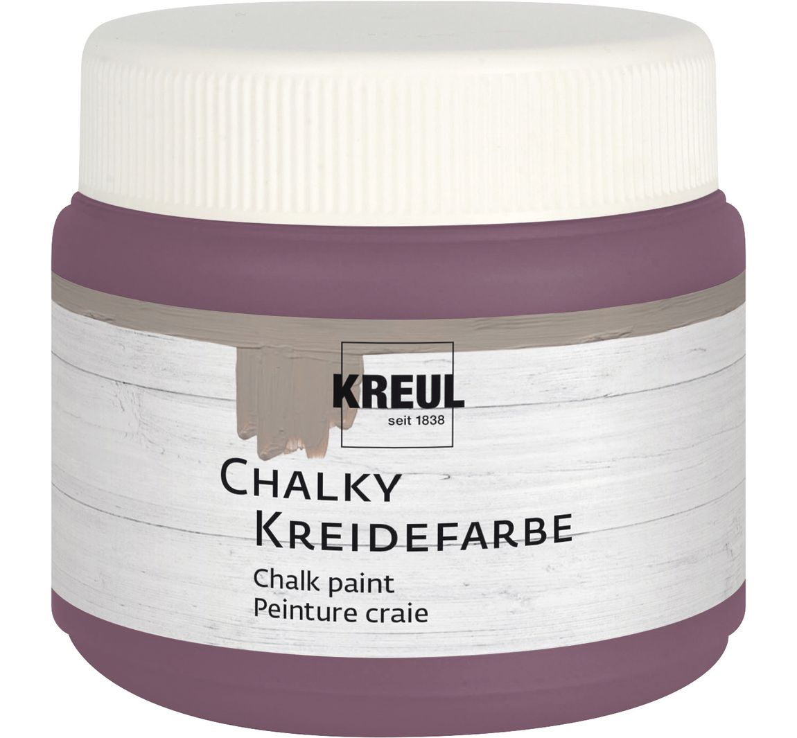 KREUL Chalky Kreidefarbe, 150 ml - Pure-Purple