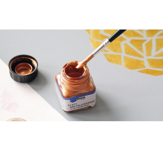 KREUL Acryl Metallicfarbe, 20 ml