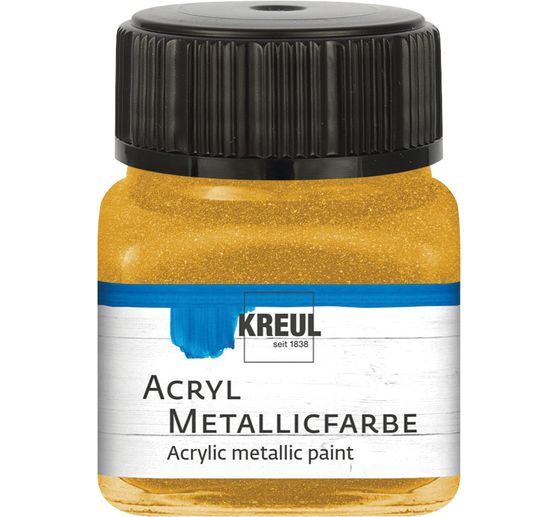 KREUL Acryl Metallicfarbe, 20 ml