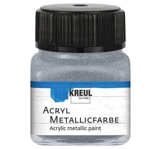 KREUL Acryl Metallicfarbe, 20 ml