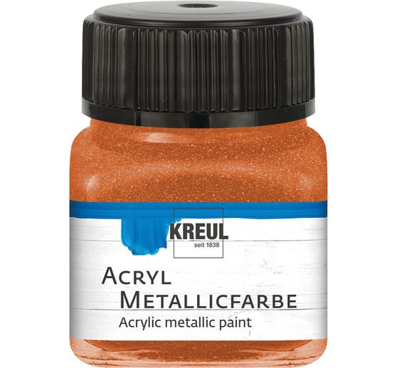 KREUL Acryl Metallicfarbe, 20 ml