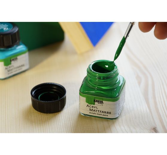 Kreul Acryl Mattfarben Basis-Set, 6x20ml