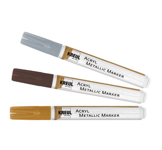 KREUL Acryl Metallic Marker medium