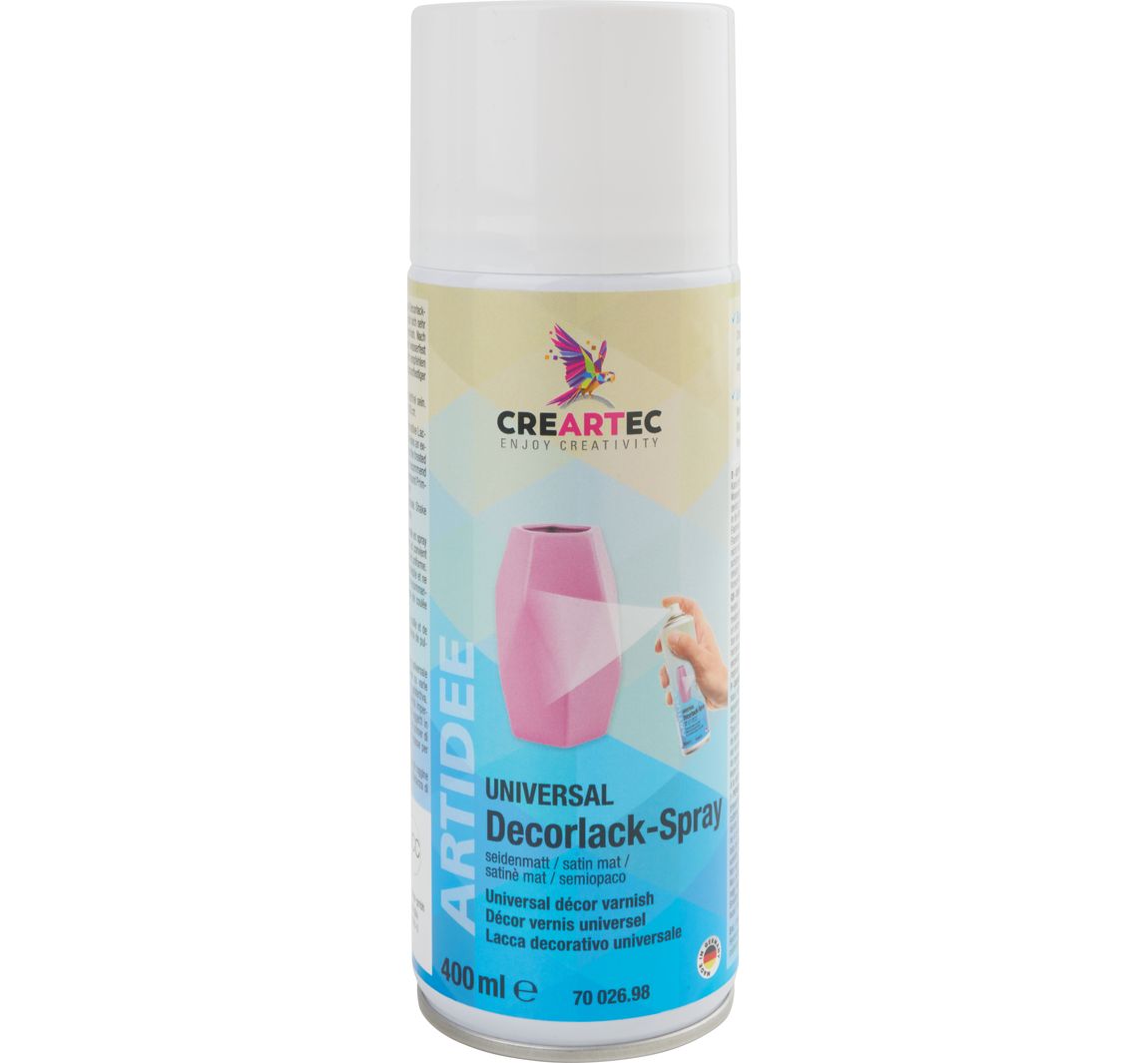 Klarlack-Spray, 400 ml - Seidenmatt