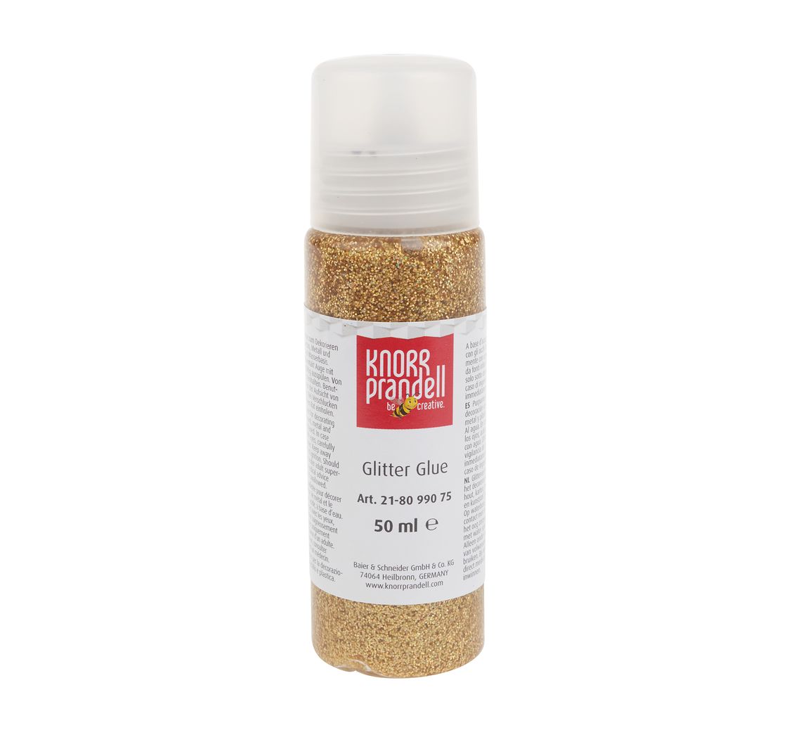 Glitter Glue - Gold, Regenbogen