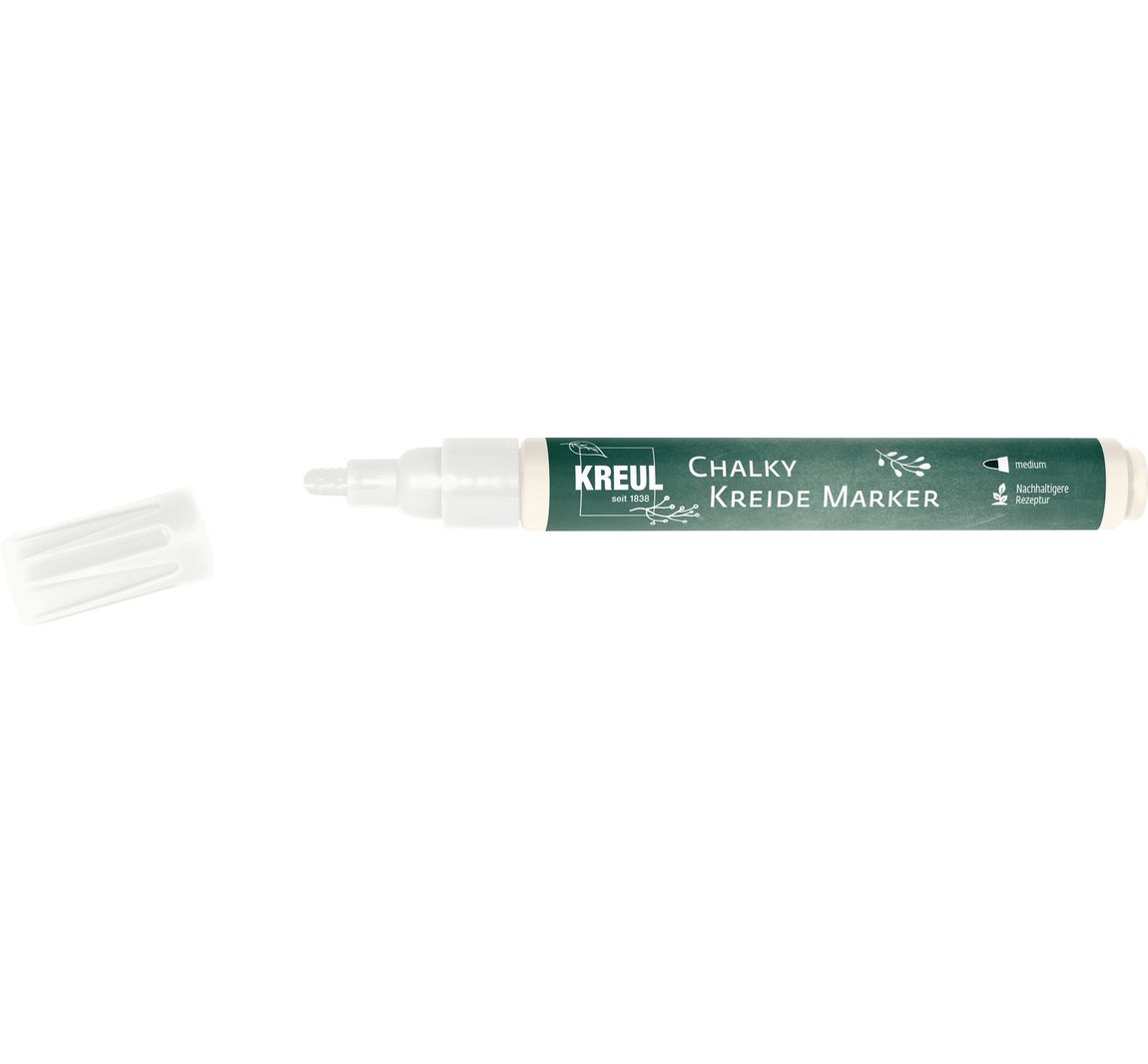 KREUL Chalky Kreidemarker "Medium" - Snow White