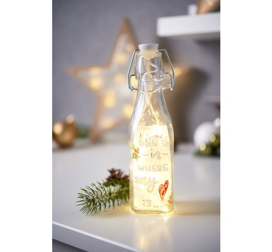 VBS Glasflaschen mit Bügelverschluß, 2 Stück