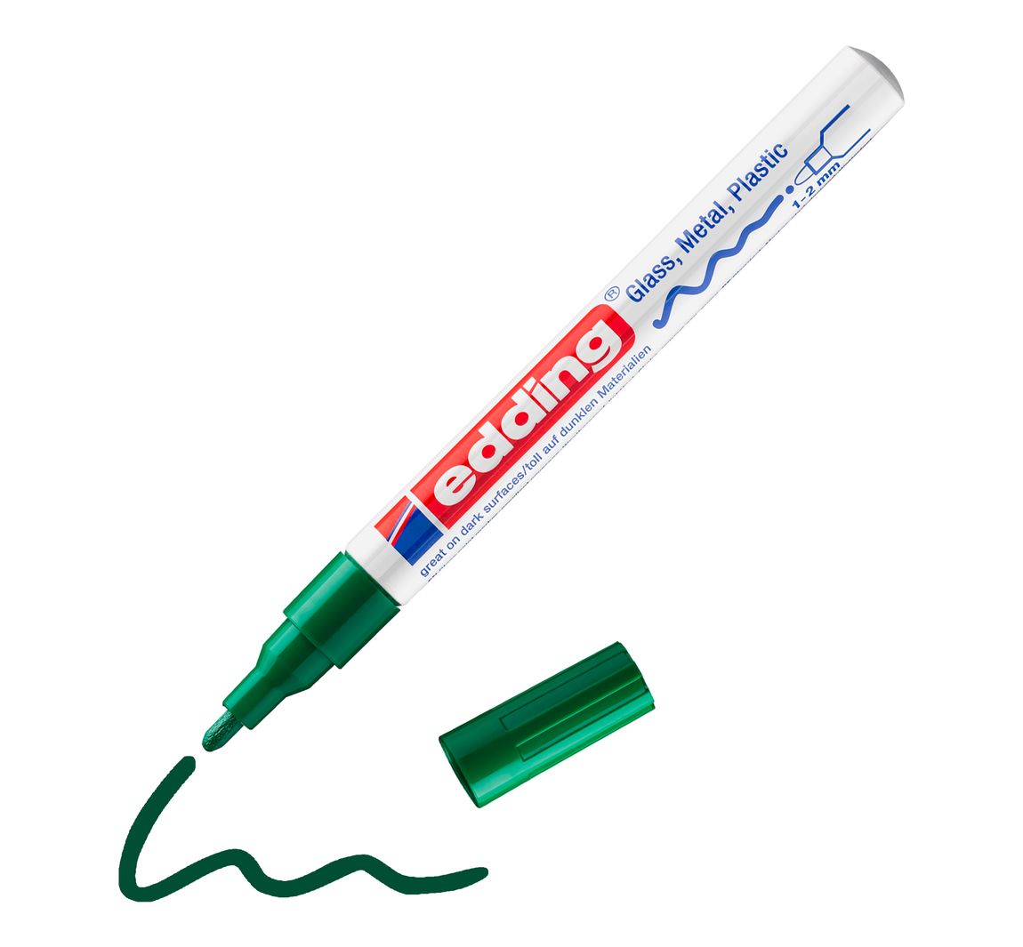 edding 751 "Glanzlack-Marker" - Grün