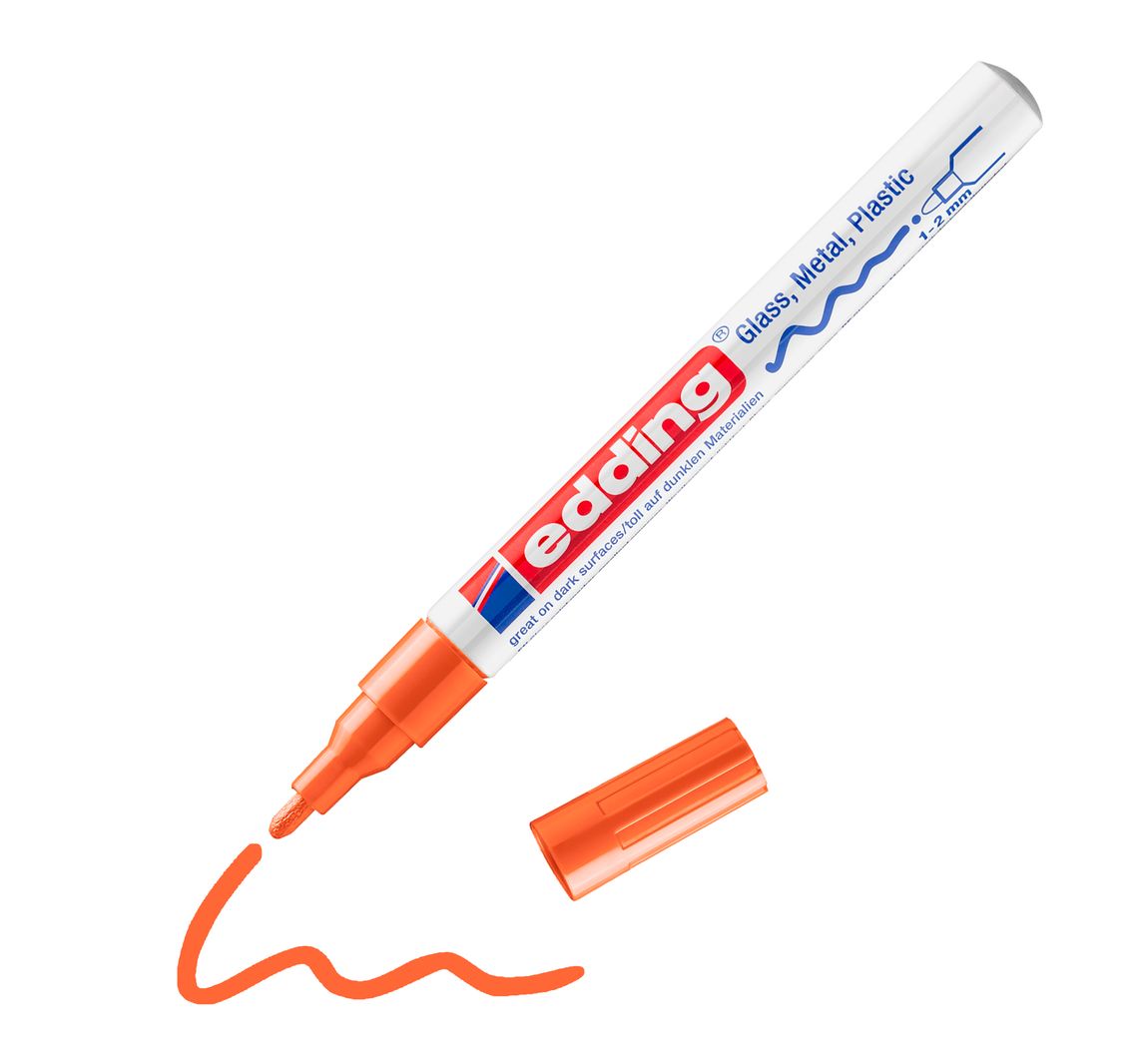 edding 751 "Glanzlack-Marker" - Orange