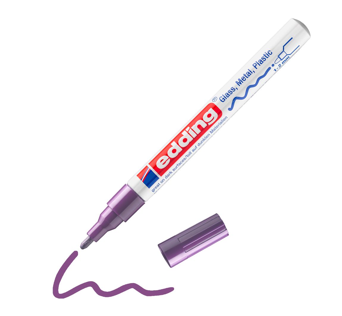 edding 751 "Glanzlack-Marker" - Violett