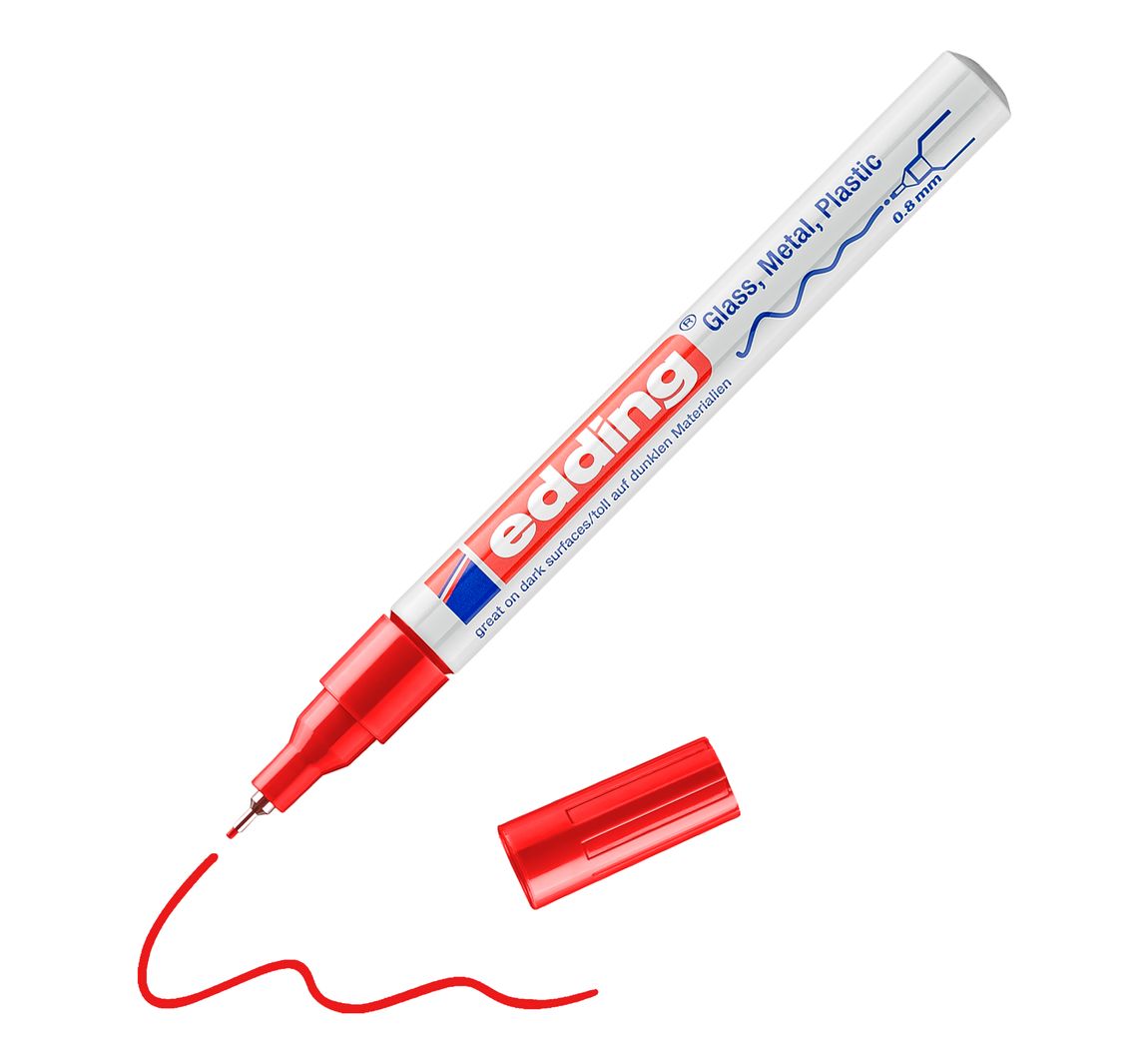 edding 780 "Glanzlackmarker" - Rot